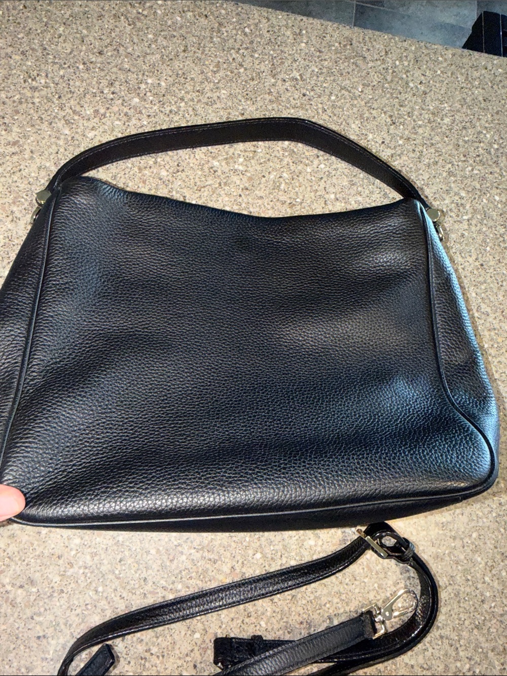 kate spade Chester Street Black Pebbled Leather Bag and wallet - Picture 6 of 7